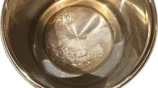 Я дистиллировала водопроводную воду: вот что осталось.