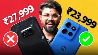 Moto Edge50 Neo vs Nothing Phone 2a Plus 🔥 ₹25,000 માં ક્યો ફોન સારો? 🤔