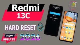 Redmi 13C/13 Hard Reset || Redmi Pattern/Pin/Password Unlock || Without Pc 2026