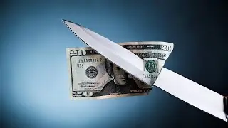 Knife Through $5 Bill - Money Magic - Magic Tricks REVEALED