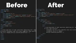 How To Format HTML In VS Code Editor
