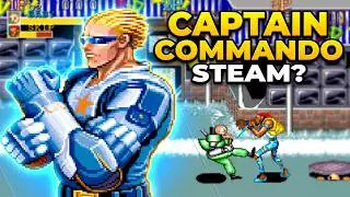 Captain Comando vers&atilde;o Steam? | At&eacute; o final #gameplay #steam