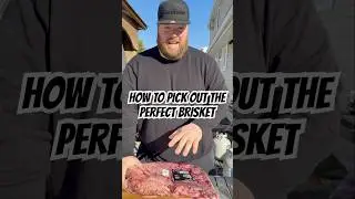 Choosing the Best Brisket (For Beginners) #bbq #brisket #shorts