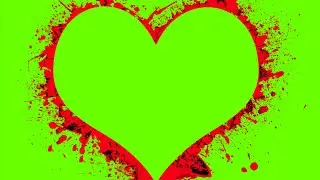 heart beat green screen | green screen | ft.heart | #trending #greenscreen #art #love #heart
