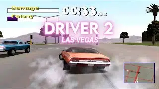 DRIVER 2 PS1 LAS VEGAS HD - Todas as Miss&otilde;es Las Vegas