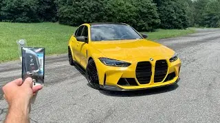 2024 BMW M3 Competition xDrive: Start Up, Exhaust, Test Drive, Walkaround, POV and Review