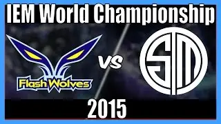 yoe Flash Wolves VS Team Solomid | IEM 2015 World Championship| Semi Final #1 |YFW vs TSM|HD 720p