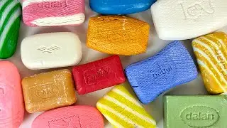 ASMR Carving soap diamonds. Soothing cutting soap. 🧼 ASMR Soap.