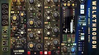 bx_console AMEK 9099 - How To Use - Walkthrough (no voice) - Is this the perfect Neve channel strip?