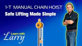 1-Ton Manual Chain Hoist | Safe Lifting Made Simple