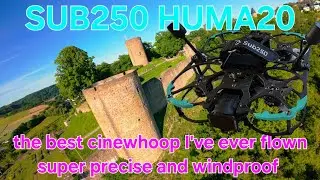 FPV Drone Flight - SUB250 HUMA20 - DJI O4 Pro - Burg Blankenberg full flight With the best cinewhoop
