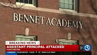 VIDEO: Assistant principal attacked by student at school in Manchester