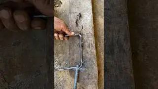 Simple rebar bending #shorts