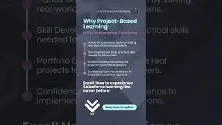 Project Based Learning is Key to Mastering Salesforce.