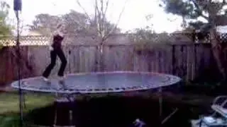 pro trampolinist