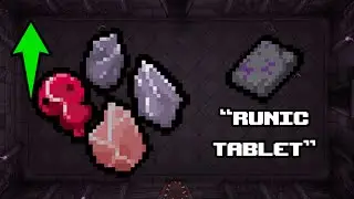 BUFFED RUNES! - Runic Tablet Mod Showcase | The binding of isaac Repentance