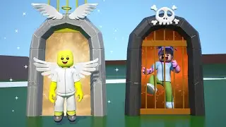 ROBLOX Brookhaven 🏡RP: Go To Heaven Or Go Down Hell? | Roblox Animation | Roblox Poke