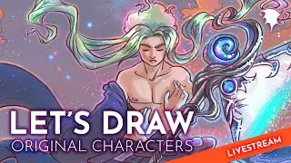LET'S DRAW - Original characters for an Art RPG