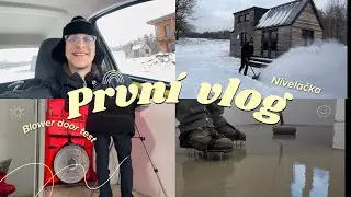 Předělávání koupelny, blower door test a další srandy😄