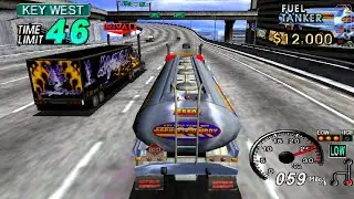 18 Wheeler: American Pro Trucker -Sega Dreamcast -(RETROARCH)