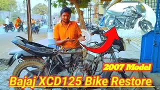 XCD125 Power Full Bike 2008 Model Restore Full Information video Bajaj Bike