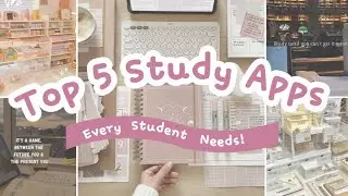 Top 5 Study Apps Every Student Needs💯📖📱💻