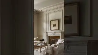 Classic neutral interior, exquisite moldings, timelessly adaptable design.