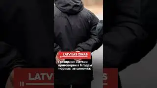 Гражданин Латвии приговорен к 6 годам тюрьмы за шпионаж