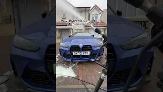 Satisfying BMW M4 Clean🔥 #detailing #bmw #mpower #satisfying #asmr #viral #carcleaning #cars