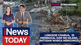 🔴LIVE | Longsor Cisarua,  25 Meninggal dan 105 Hilang, Ratusan Warga Mengungsi | iNews Today 26/01