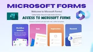 Microsoft Forms: Access to Microsoft Forms