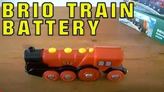 Brio Train Battery Change for Mighty Red Action Locomotive