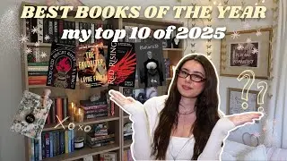 my *TOP 10* books of 2025, my 10 favorite books of 2025 📖🌟