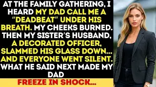 &ldquo;She&rsquo;s Nothing But a Deadbeat,&rdquo; Dad Whispered&mdash;Then My Sister&rsquo;s Husband, a Decorated Officer, Said&hellip;