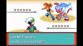 Pokemon Emerald Imperium - Hoenn Leader Flannery @ Lavaridge Gym (Fire TMs & Infernapite, Singles)