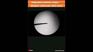 Argentina battles major dengue outbreak with atomic radiation|#shorts