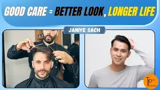 Sahi maintenance = natural look + long life 😎✌️| TP's Hair Studio| #HairPatch #hair #haircut #viral