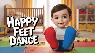 The Socks Dance Song! | Blue & Red Feet | Kids Songs & Nursery Rhymes