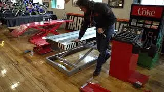 Bike Display Stand Buell Dealer Motorcycle Display AUCTION SATURDAY AT MUSEUM