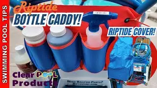 Riptide SL Bottle Caddy & Cover &ndash; Must-Have for Pool Techs!