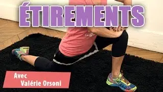 Exercices d'étirement et d'assouplissement avec Valérie Orsoni