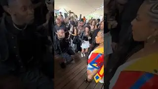 Vibes with Tyla in Berlin 🇩🇪🔥 #shorts  #amapiano