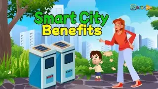 Smart City Benefits 🌟 | The Future Made Easy for Kids | KidsFlix Club