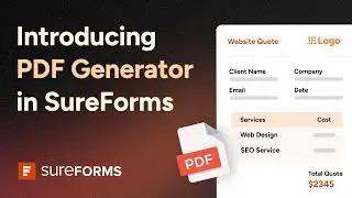 Introducing PDF Generator in SureForms