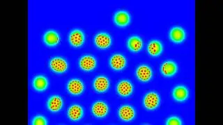 Mutually-catalytic self-replicating reaction-diffusion spots