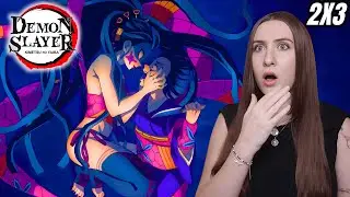 AN UPPER MOON SIX???😱 | Demon Slayer Season 2 Episode 3 Entertainment District Arc Reaction