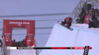 Luke Mitrani - Burton European Open 2013 - Halfpipe Finals