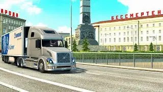 СТРИМ ◄ETS2 v1.27► RUSMAP+ЮЖНЫЙ РЕГИОН [#12]