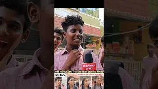 🔴TN 10th Public Social Science Exam Student Review |State Board 2025|Easy or Tough?|