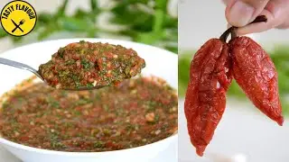 СУПЕР ОСТРЫЙ И ВКУСНЫЙ ЧИЛИ 🌶 | РЕЦЕПТ ОСТРОГО ЧИЛИ | ЧАТНИ ИЗ КОРОЛЕВСКОГО ЧИЛИ | ДОМАШНИЙ ЧИЛИ